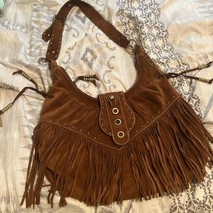Fringe, BoHo, vintage, Guess collection